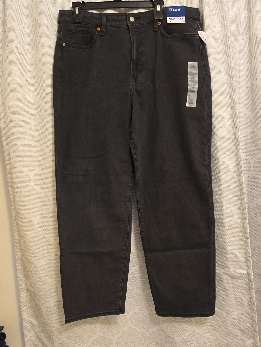 Old Navy Dark Grey High-Rise Boyfriend Jeans for Women